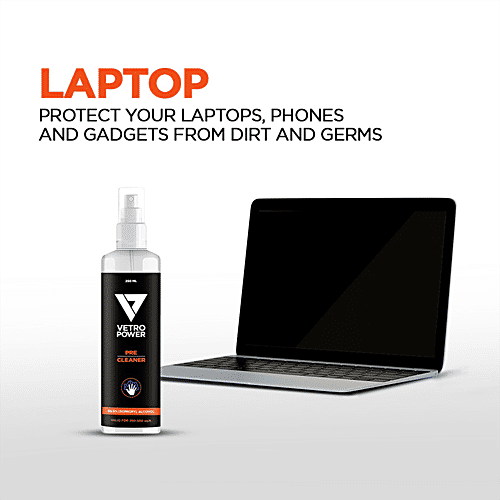 Vetro Power Pre-Cleaner - 99.9% Isopropyl Alcohol, 250 ml  