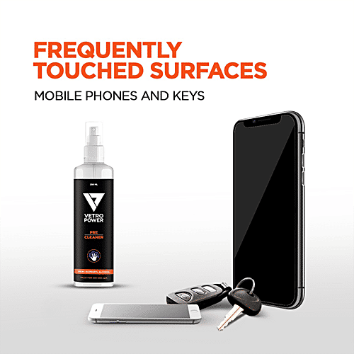 Vetro Power Pre-Cleaner - 99.9% Isopropyl Alcohol, 250 ml  