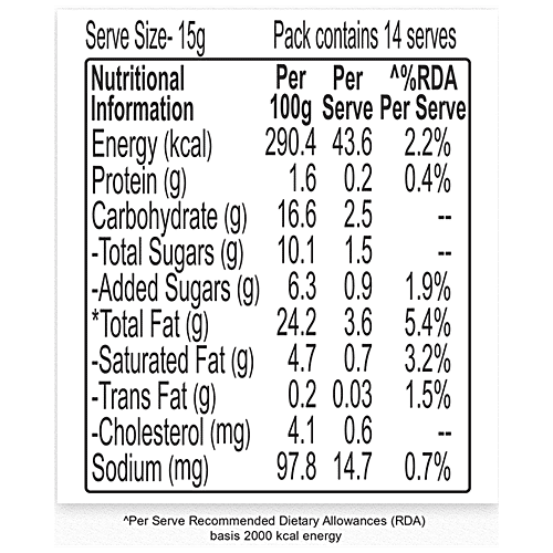Dr.Oetker FunFoods Creamy Yoghurt Mint Dressing, 210 g PET Jar 75% Fat Free