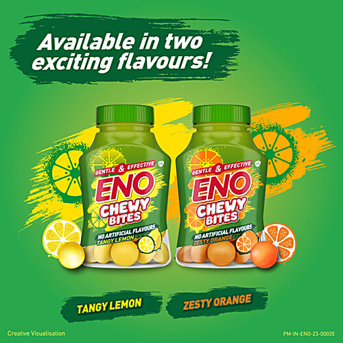Buy Eno Gentle & Effective Chewable Antacid Tablet Tangy Lemon