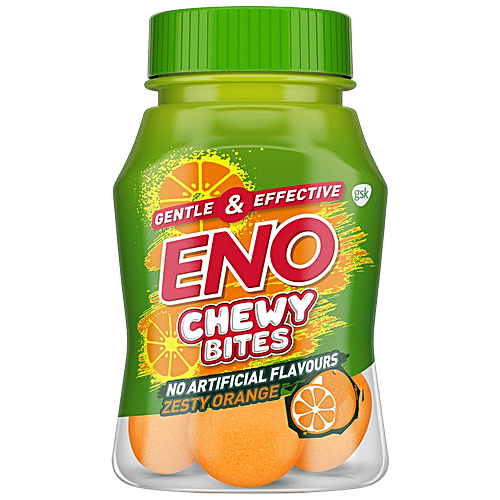 Buy Eno Gentle & Effective Chewable Antacid Tablet Zesty Orange