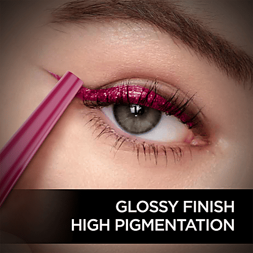 Faces Canada Magneteyes Colored Eyeliner - Long-Lasting, 24 Hrs Waterproof, 4 ml Graceful Burgundy 