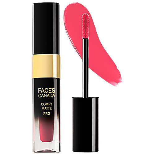 Buy FACES CANADA Comfy Matte Pro Liquid Lipstick No Dryness, Up To 10
