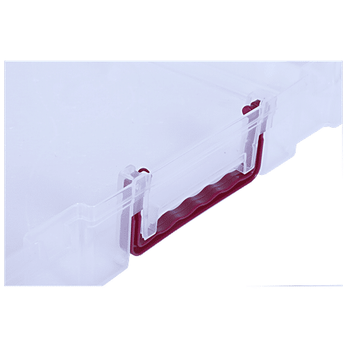 Nakoda Saree/Dress Organiser & Storage Box - Dulhaniya Edition, Multipurpose, Transparent, 1 pc  