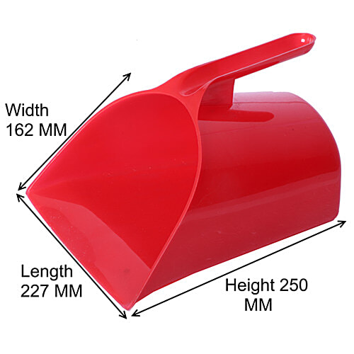 Nakoda Dust Pan With Bin - Big, Assorted Colour, Mr. Clean, 1 pc  Durable Design
 Comfortable Grip