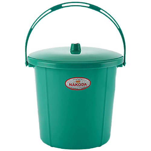 Buy Nakoda Waste Dust Bin 15 Storage Bucket With Lid & Handle