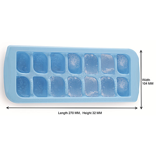 Nakoda Ice Cube Tray Refrigerator Chilled - Assorted Colour, 2 pcs