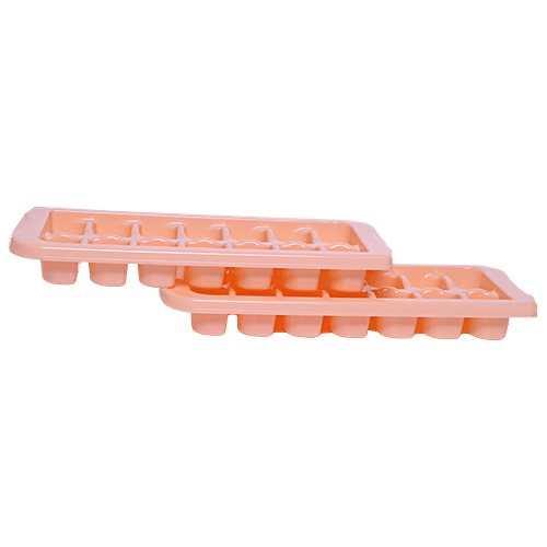 Nakoda Ice Cube Tray Refrigerator Chilled - Assorted Colour, 2 pcs