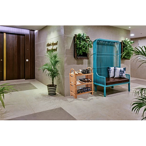 Nakoda Shoe & Sandal Rack - 3 Steps, Assorted Colour, Futura Multipurpose, 1 pc  