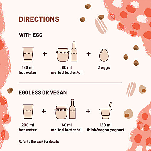 Mille Classic Vanilla Millet Cake Mix - No Wheat, No Refined Sugar, Vegan Friendly, 400 g Mille A Supergrain Co