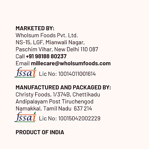 Mille Mocha Coffee Millet Cake Mix - No Wheat, No Refined Sugar, Vegan Friendly, 400 g  Mille A Supergrain Co