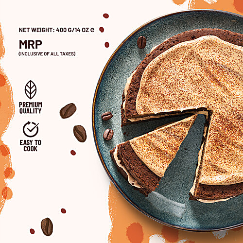 Mille Mocha Coffee Millet Cake Mix - No Wheat, No Refined Sugar, Vegan Friendly, 400 g  Mille A Supergrain Co