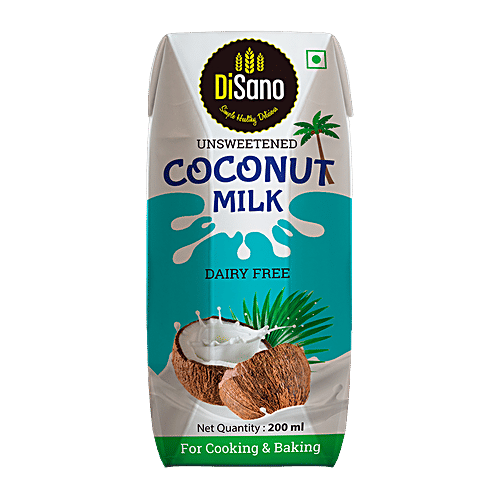 Buy Disano Unsweetened Coconut Milk Online at Best Price of Rs 67.63