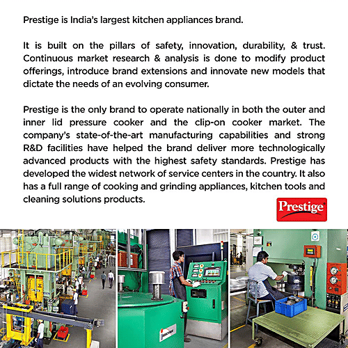 Prestige Omega Deluxe Granite Non-Stick Round Base Milk Pan - With Glass Lid, 16 cm, Black, 1.5 l  