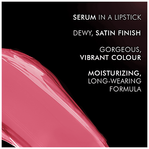 Lakme Absolute Skin Dew Satin Lipstick, 3.4 g 201 