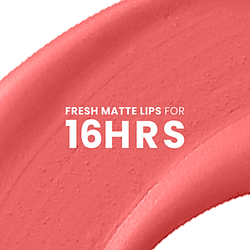 Lakme Forever Matte Liquid Lip Colour - Lightweight, Long Lasting, 5.6 ml Pink Vintage 