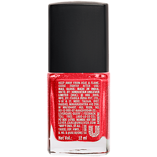 Lakme Glitterati Collection Nail Paint For High Glam, 12 ml 114