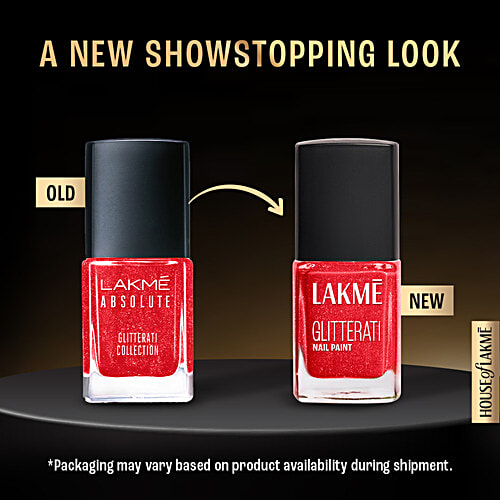 Lakme Glitterati Collection Nail Paint For High Glam, 12 ml 114