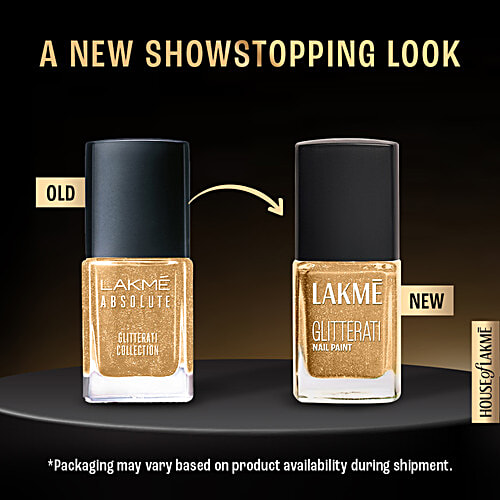 Lakme Glitterati Collection Nail Paint For High Glam, 12 ml 118