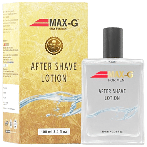 MAX-G After Shave Lotion, 100 ml Bottle