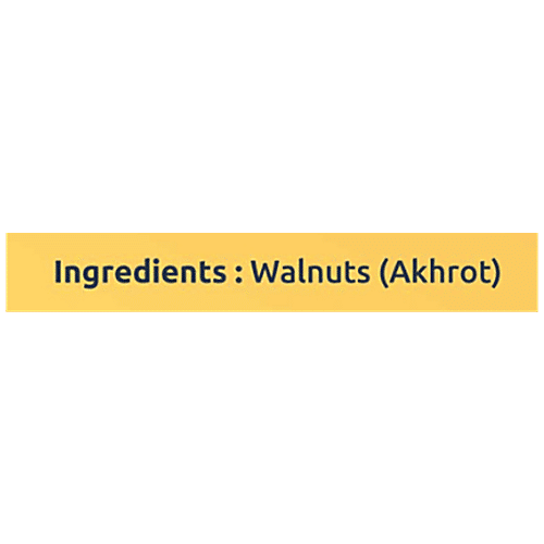 Farmley Premium Walnut Kernel - Walnuts Without Shell, Akhrot, Dry Fruits, Natural Akhrot Giri, Rich In Proteins & Antioxidants, 200 g Pouch 
