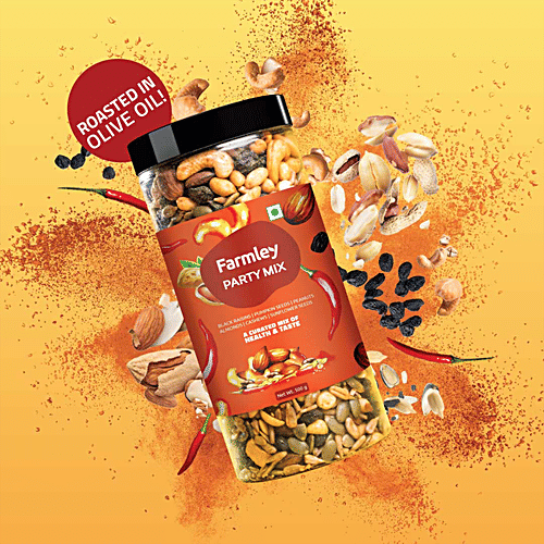 Buy Farmley Party Mix Mixed Nuts, Healthy Snacks Contains Mixed Dry