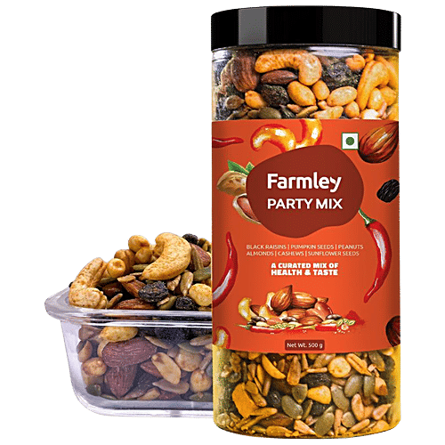 Buy Farmley Party Mix Mixed Nuts, Healthy Snacks Contains Mixed Dry