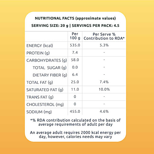 Farmley Cheese & Herbs Makhana - Roasted In Olive Oil, Rich In Protein, Calcium, Yummy Snacks, 83 g Jar 