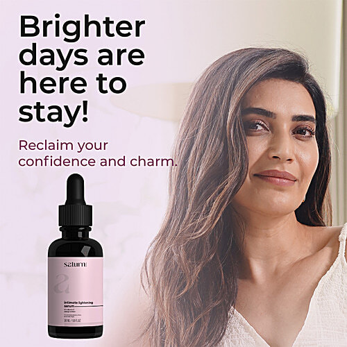 Saturn Intimate Lightening Serum For Even Toned Underarms, Thighs, Elbows, Back & Bum, 30 ml