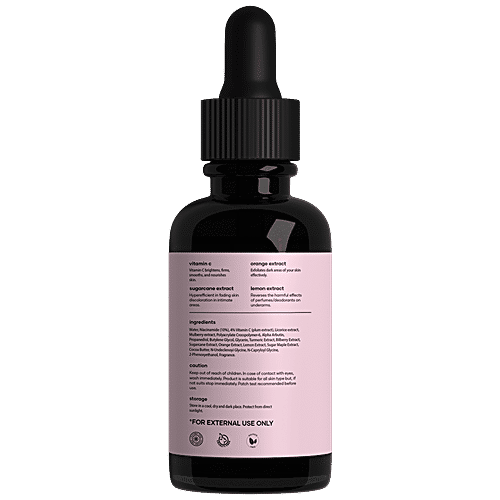 Saturn Intimate Lightening Serum For Even Toned Underarms, Thighs, Elbows, Back & Bum, 30 ml