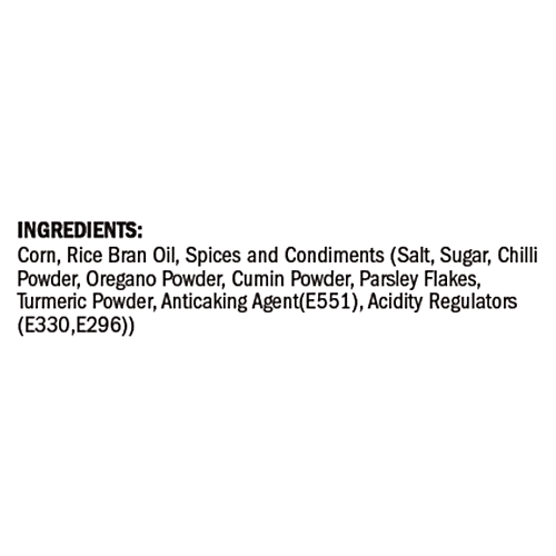 BRB Popcorn Chips - Red Chilli Chataka Flavour, 48 g  