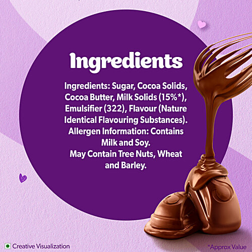 Cadbury Dairy Milk Silk Ganache Chocolate Bar, 137 g  