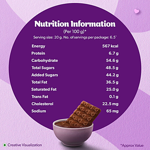 Cadbury Dairy Milk Silk Ganache Chocolate Bar, 137 g  