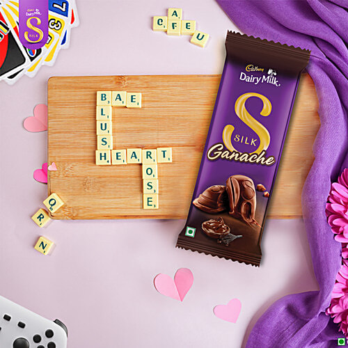 Cadbury Dairy Milk Silk Ganache Chocolate Bar, 137 g  