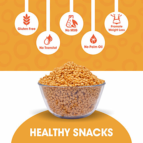 Diet-Fils Chia & Quinoa Roasted Millet Multigrain Snacks - Cream & Onion, 125 g Jar 