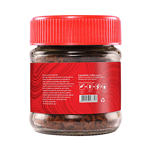 Continental Speciale Pure Instant Coffee Powder, 25 g Jar Made with Arabica Beans