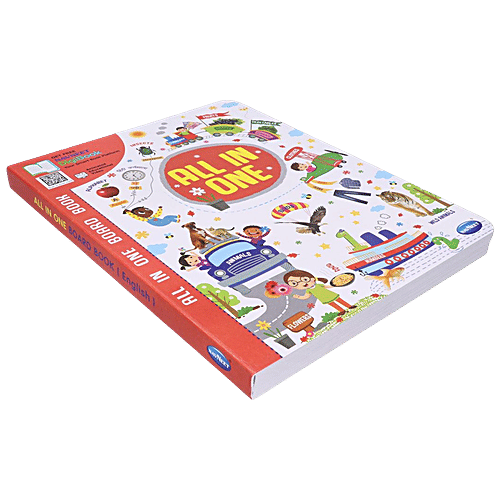 Navneet All In One Board Book - For Kindergarten & Toddlers, 1 pc