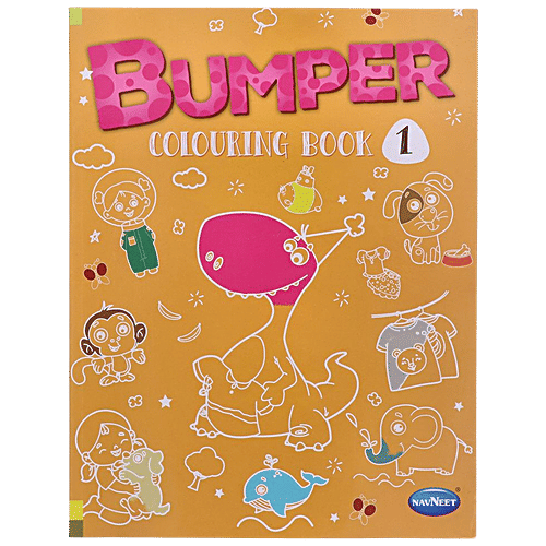 Buy Navneet Bumper Colouring Book 1 Online at Best Price of Rs 160 ...