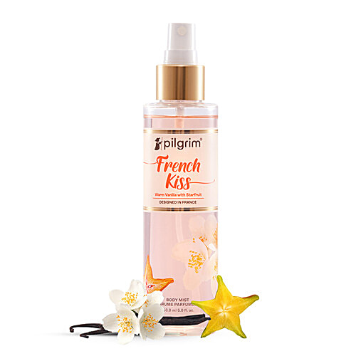Pilgrim French Kiss Body Mist - Vanilla With Starfruit, 150 ml  