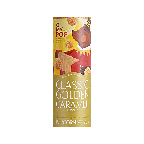 Buy O My Pop Classic Golden Caramel Popcorn Online at Best Price of Rs