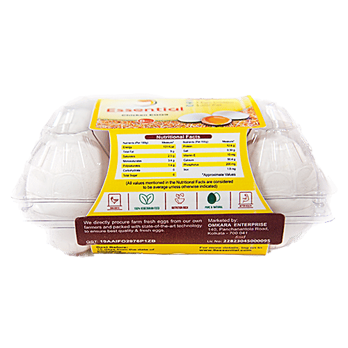 9Essential Premium White Eggs, 6 pcs  