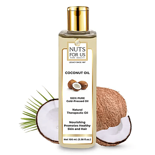 Buy Nuts For Us Pvt Ltd Pure Coconut Oil Cold Pressed Online at Best