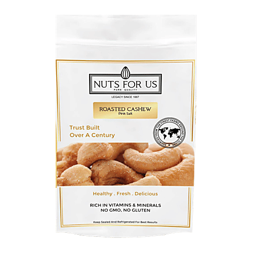 Buy Nuts For Us Pvt Ltd Roasted Cashews Slightly Salted Online at