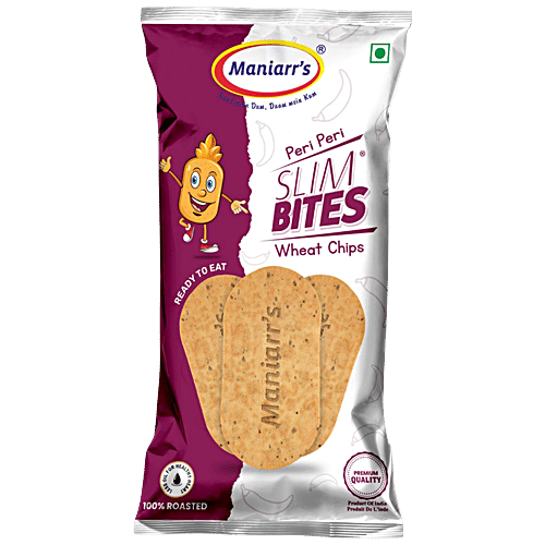 Buy Maniarr's Peri Peri Slim Bites Wheat Chips Online at Best Price of