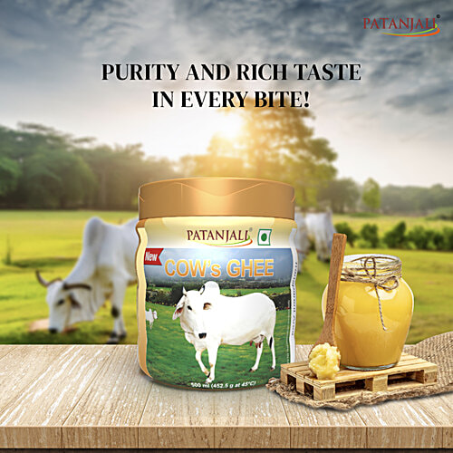 Patanjali Cow's Ghee, 500 ml  