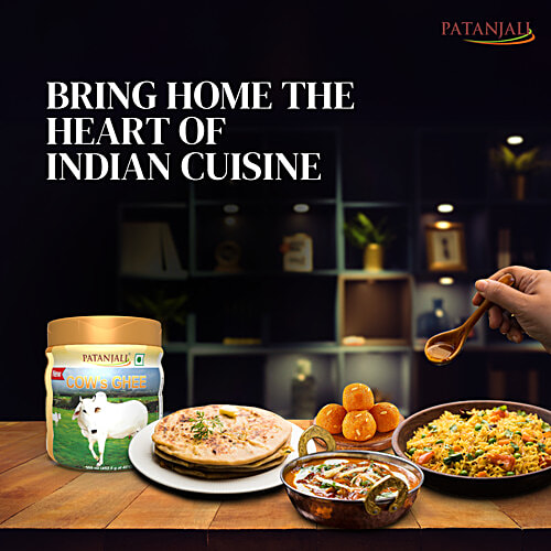 Patanjali Cow's Ghee, 500 ml  