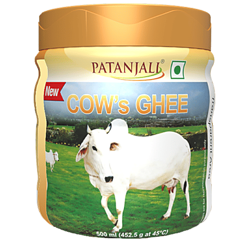 Patanjali Cow's Ghee, 500 ml  
