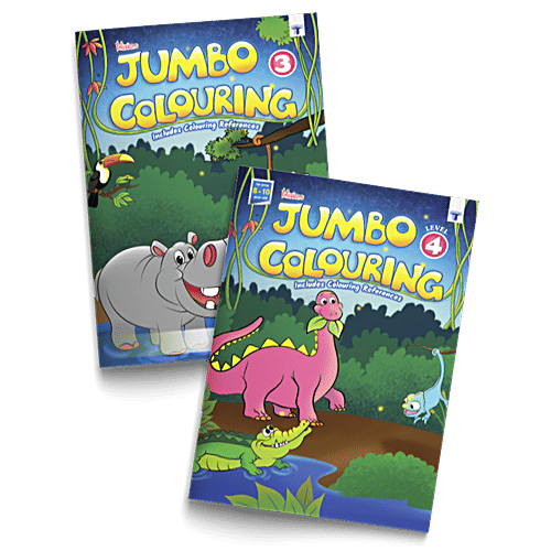 Buy Target Publications Blossom Jumbo Colouring Books Combo For Kids