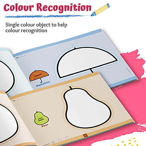 Target Publications Blossom Colouring Books For Kids 2+ Years, 6 pcs (Set of 6)