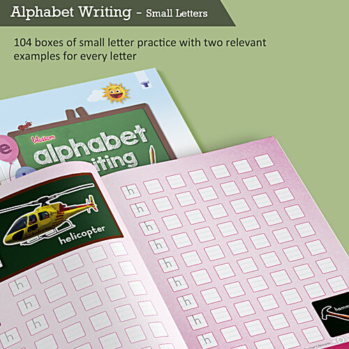 Target Publications Nursery Writing Books - For Kids 2 to 6 Years, 4 pcs (Set of 4) 